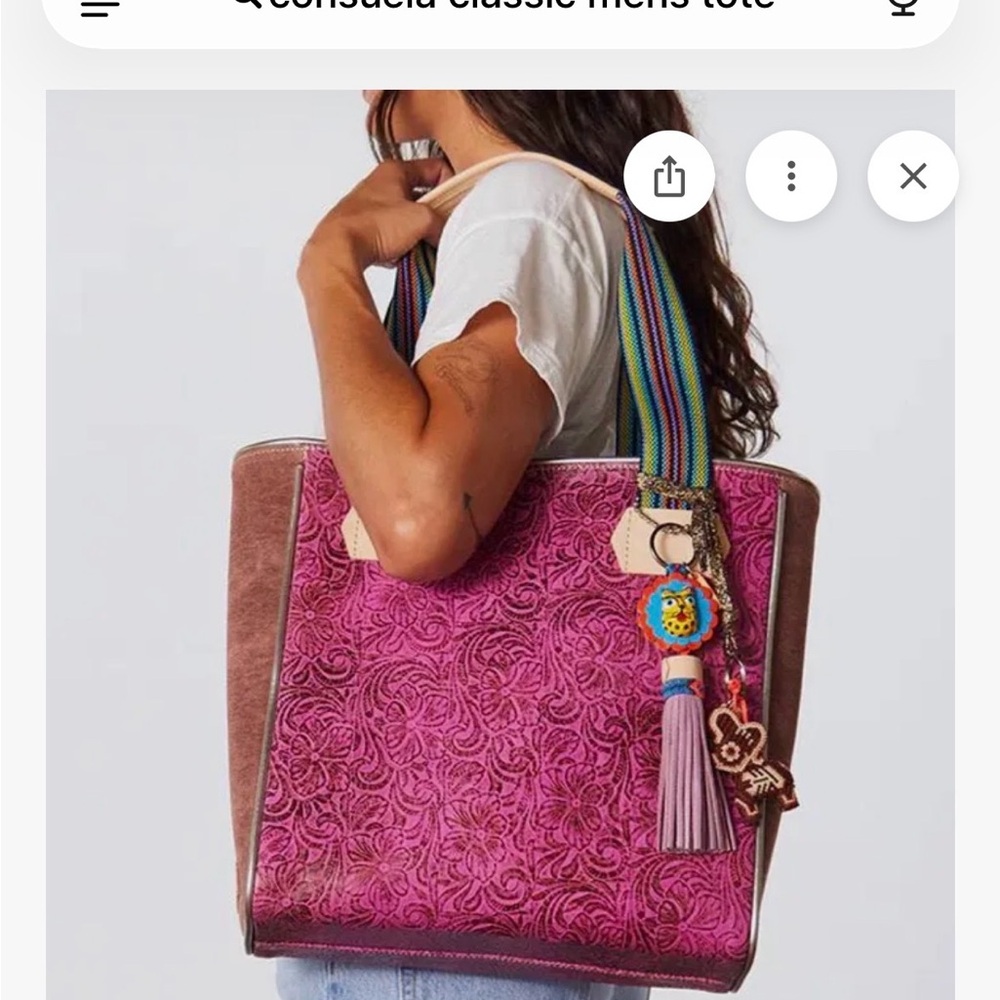 NWT Consuela Mena Classic Tote - Picture 4 of 5